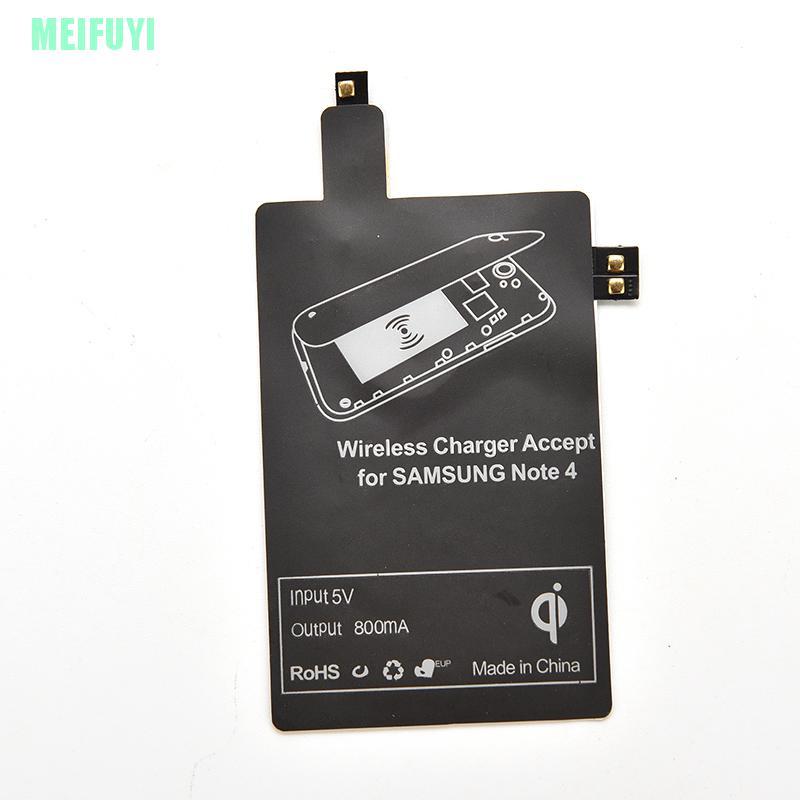 Bộ Sạc Không Dây Qi Cho Samsung Galaxy S3 S4 S5 Note 2 3 4