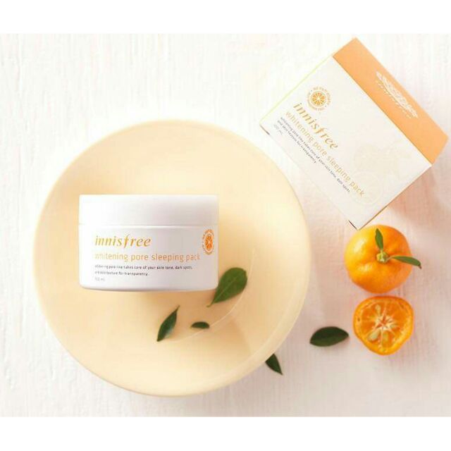MẶT NẠ NGỦ DƯỠNG DA INNISFREE WHITENING PORE SLEEP PACK