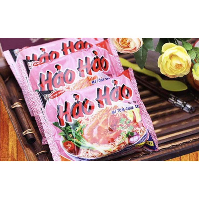 Mỳ tôm hảo hảo chua cay