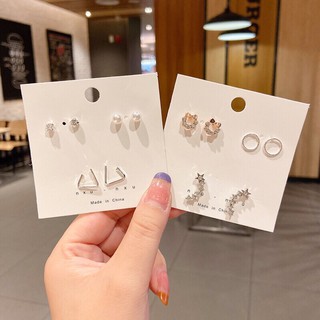 Set bông tai 6 đôi