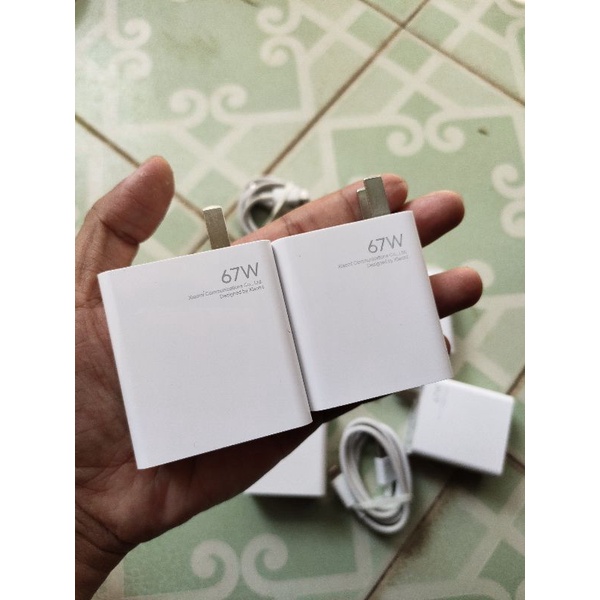 Bộ combo sạc cáp nhanh chính hãng Xiaomi 33w  và 67w