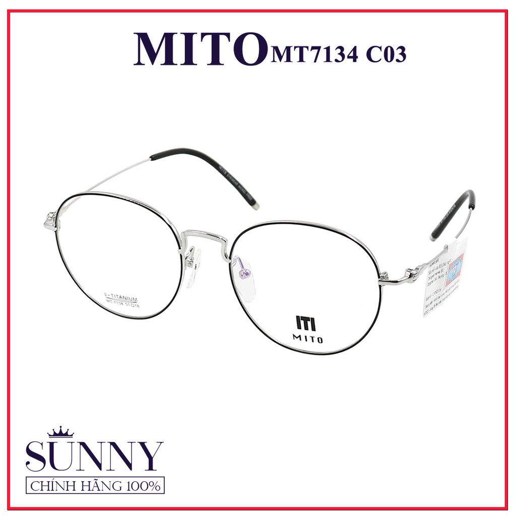 Gọng Kính Unisex Mito MT7134