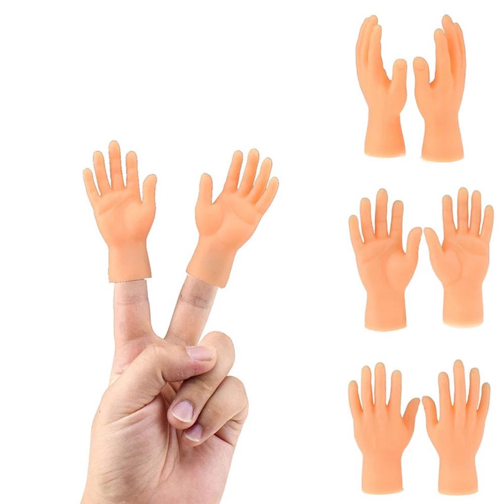 CLEOES Đồ Chơi Ngón Tay Trái Phải Mini Họa Tiết Hoạt Hình Sáng Tạo Cho Trẻ Em