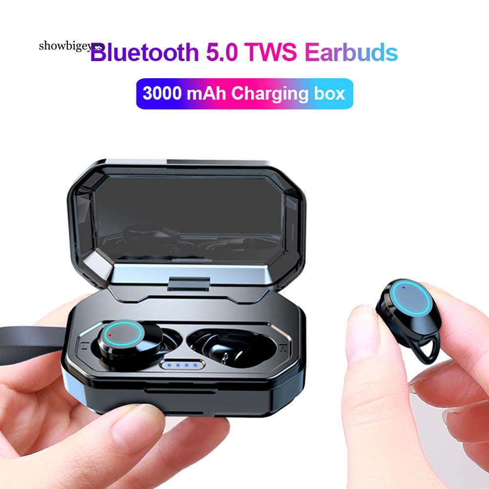 Tai nghe nhét tai Bluetooth không dây âm thanh Stereo điều khiển từ xa