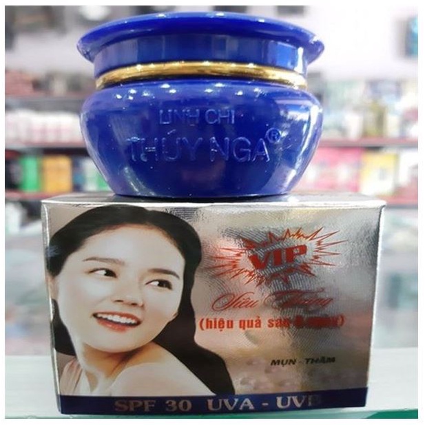 Kem mụn, thâm, mờ sẹo Linh Chi Thúy Nga (18g)