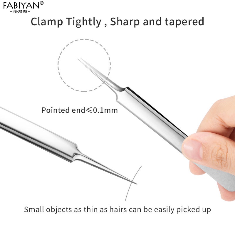 Nhíp lấy mụn đầu đen an toàn tiện lợi FABIYAN chất lượng cao