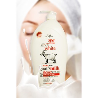 Sữa tắm dưỡng da siêu mịn L'affair Spa White Silky 1200ml
