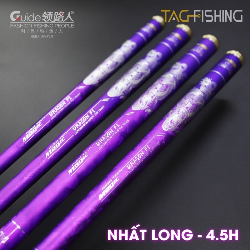 Cần Câu Tay Guide Nhất Long F1 4,5H 28i  Chính Hãng