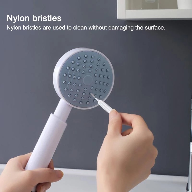 Bộ 10 Bàn Chải Vệ Sinh Khe Hở Điện Thoại Mini Chống Tắc Nghẽn Đa Năng