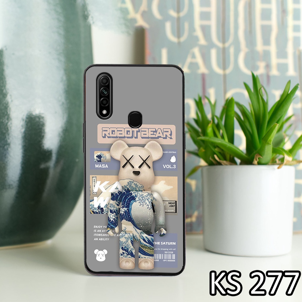 [Sale] Ốp lưng Oppo A8-2020/Oppo A31-2020/Oppo A91-2020 in hình RobotBear