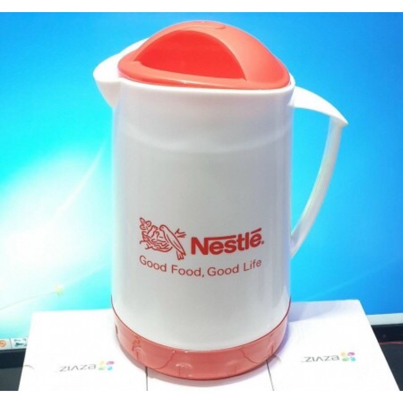 BÌNH NƯỚC 2 LỚP GIỮ NHIỆT 1.5 LÍT- HÀNG KHUYẾN MÃI NESTLE.