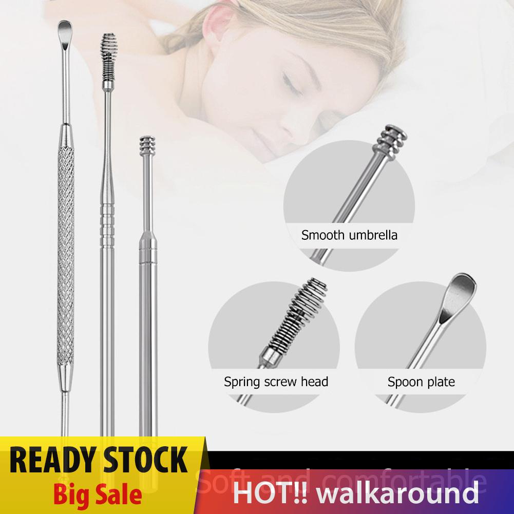 Set 7 dụng cụ thanh ráy tai bằng thép không gỉ chất lượng cao
