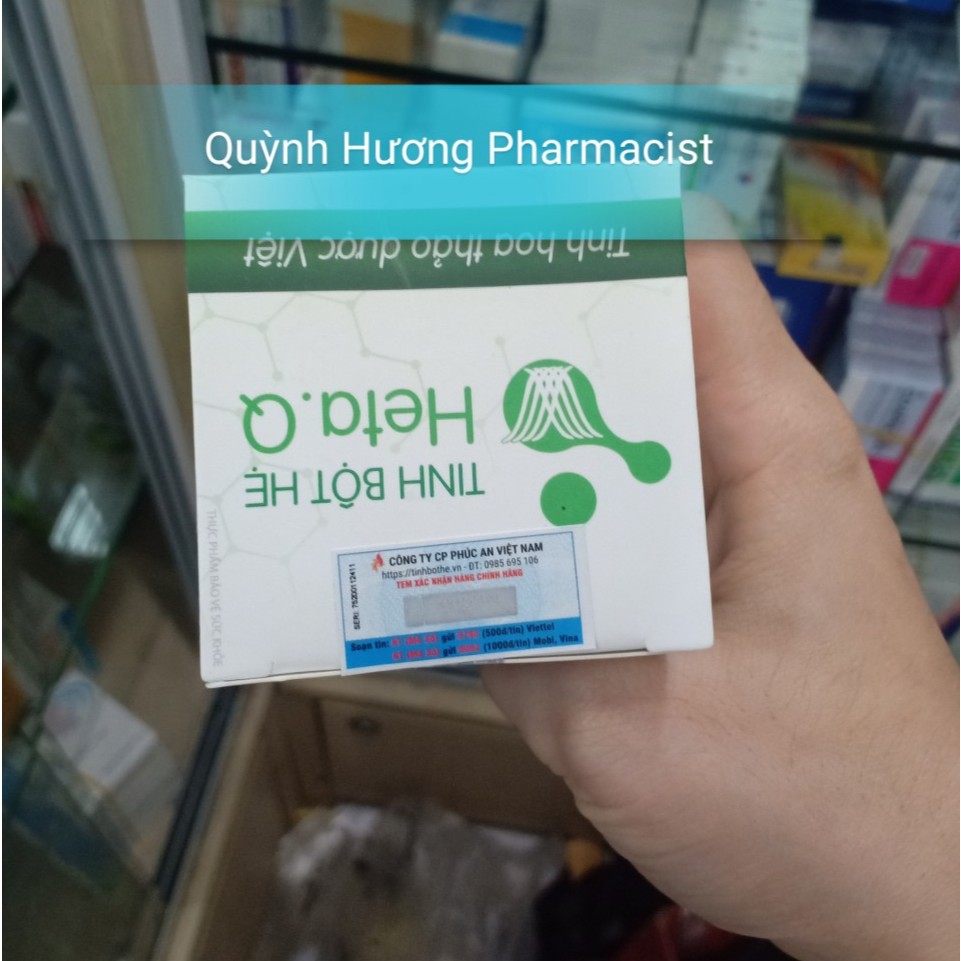 Tinh bột hẹ HETA.Q (date mới nhất ) hỗ trợ điều trị táo bón,biếng ăn ở trẻ nhỏ