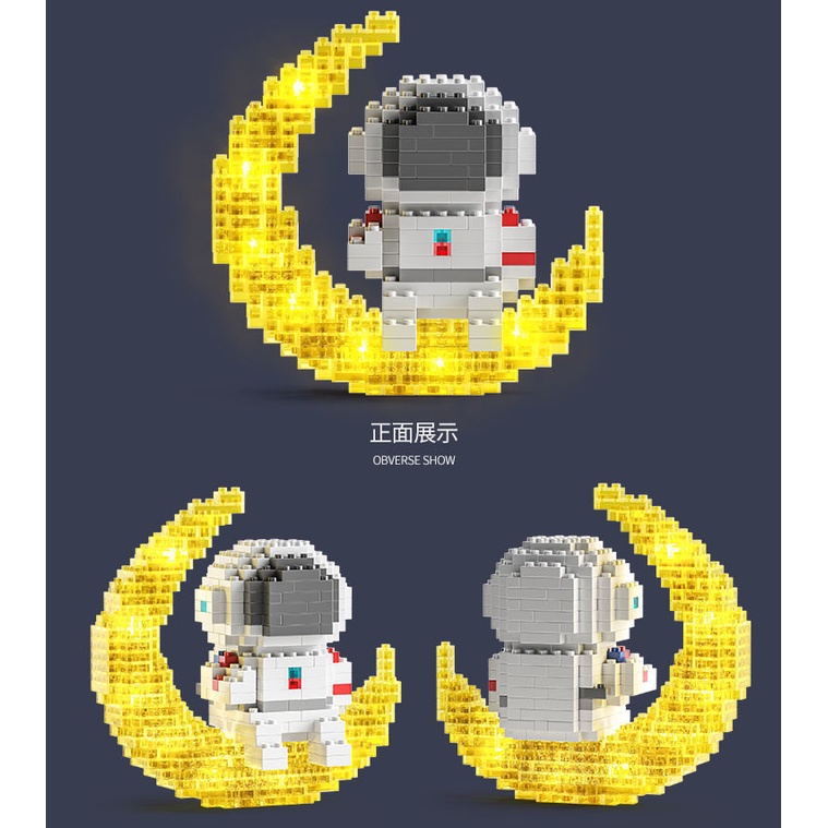 Bộ Đồ Chơi Lego Xếp Hình Nhà Du Hành Vũ Trụ Dành Cho Bé