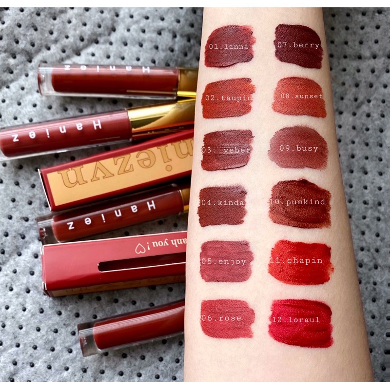 Son kem lì HANIEZ ver2021 | Thế Giới Skin Care