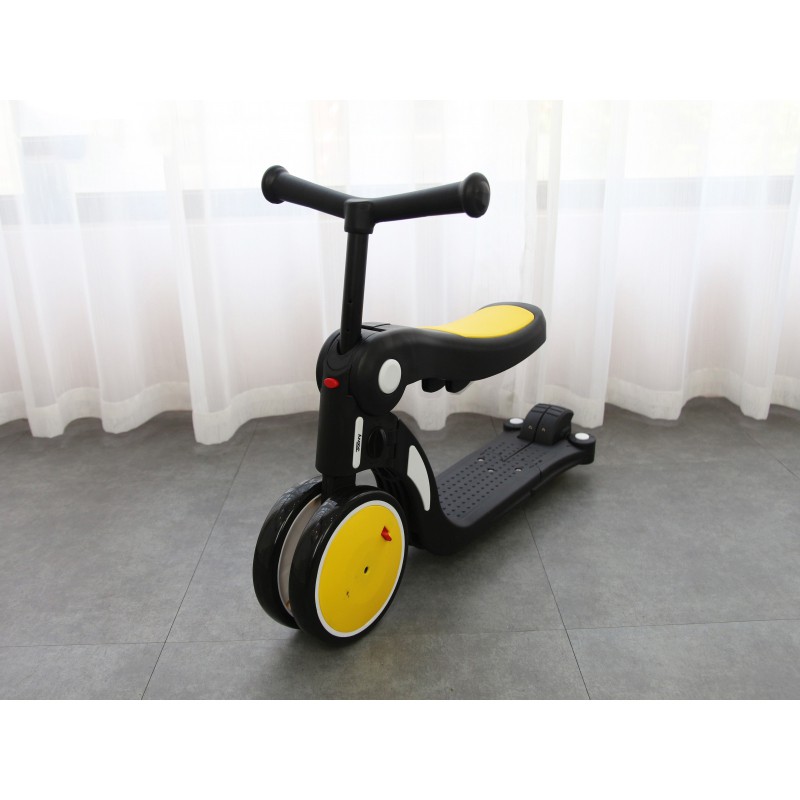 Xe 3 bánh, chòi chân, cân bằng kiêm Scooter đa năng 5 trong 1 Joovy