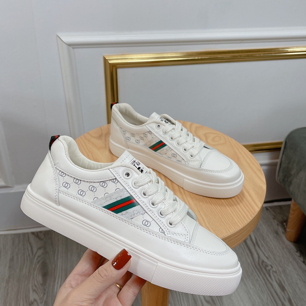 Giày thể thao nữ , giày sneaker nữ độn đế 3cm mẫu mới 2021