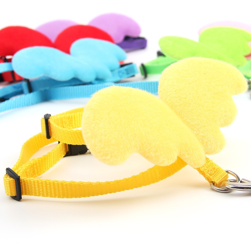 Dây Dắt Thú Cưng Đi Dạo Hình Đôi Cánh Thiên Thần Thoáng Khí 27Pets