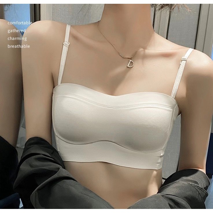 Áo Lót Nữ Su Lụa Không Đường May Chống Lộ Viền Cao Cấp Xuất Hàn BBY