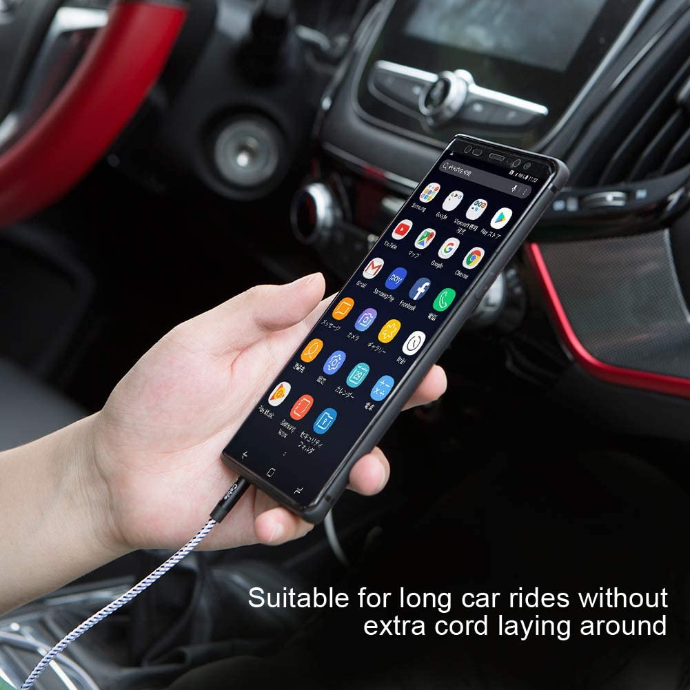 Dây Cáp Âm Thanh Aux Dc 3.5mm Dài 1m Chuyên Dụng Cho Ipods / Iphones / Ipads