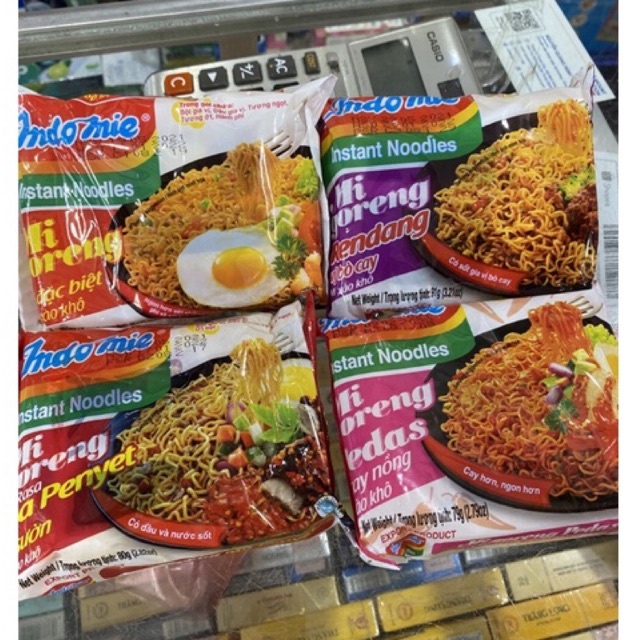 Mì Xào Khô Indomie (Sườn/Cay Nồng/Đặc Biệt/Bò Cay) Gói | WebRaoVat - webraovat.net.vn