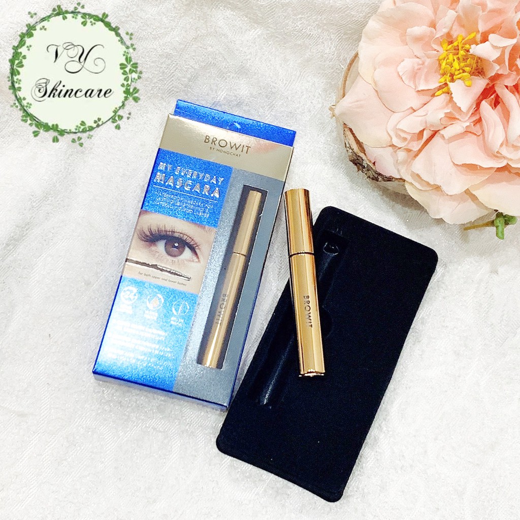 Mascara Browit Nongchat Thái Làm Dày Dài Mi Chuyên Dụng Cho Makeup