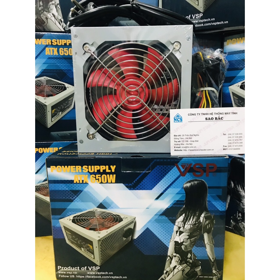 Nguồn máy tính Power VSP 650W