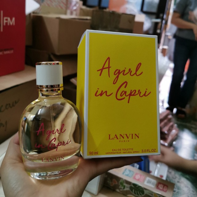 Nước hoa mẫu thử LANVIN  A GIRL IN CAPRI 10ml