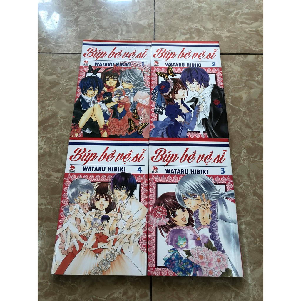 Truyện tranh Búp bê vệ sĩ - Trọn bộ 4 tập - NXB Kim Đồng