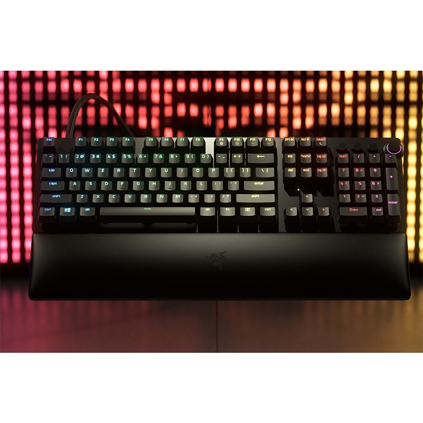 Razer Huntsman V2 bàn phím cơ cho máy tính laptop bluetooth giá rẻ không dây chơi game online gaming keyboard cao cấp