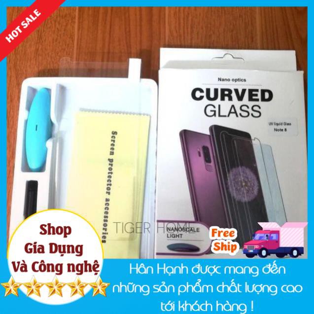 ||Bán lẻ rẻ như Buôn||  Kính cường lực full Màn Hình keo nước UV Samsung S9 - uv2 New 2021