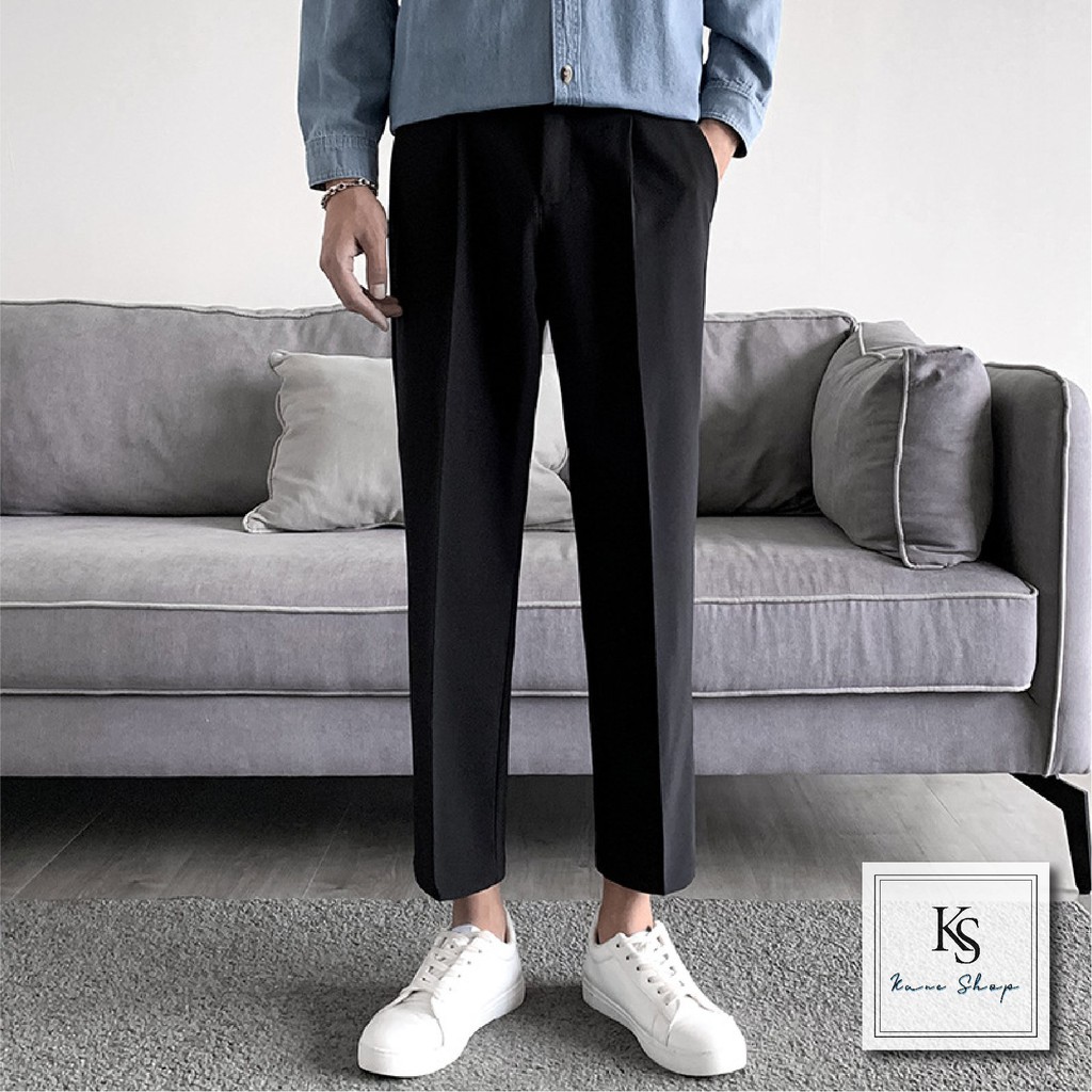 Quần Âu nam Hàn Quốc KANE, Quần Baggy cao cấp vải co dãn thoáng mát | BigBuy360 - bigbuy360.vn
