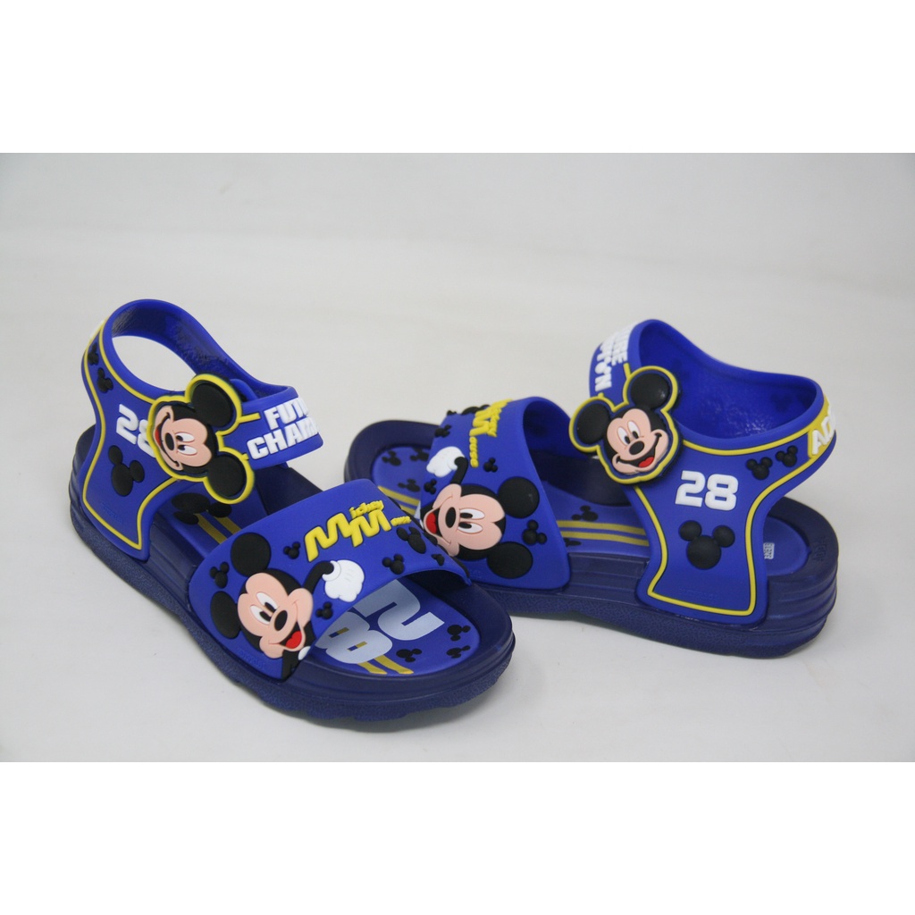 Giày sandal quai hậu Thái Lan Bé Trai Bé Gái chuột mickey Adda 32E13