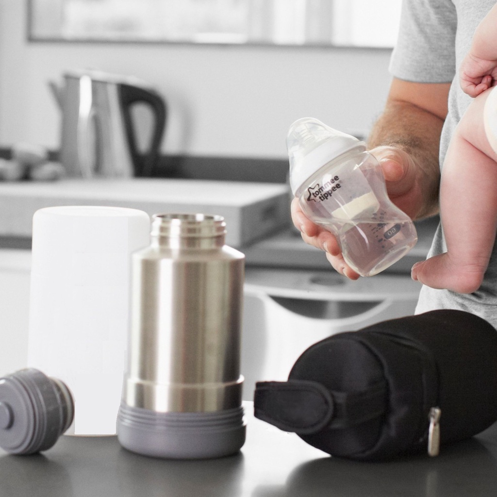 TOMMEE TIPPEE Tommee Túi Giữ Ấm Bình Nước 4oz-9oz Tiện Dụng Khi Đi Du Lịch