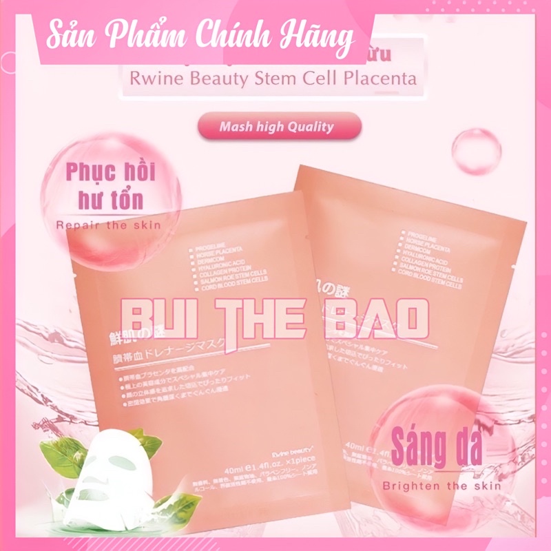 Mặt Nạ Tế Bào Gốc Nhau Thai Cừu Nhật Bản 🇯🇵 Hàng Chính Hãng 100%