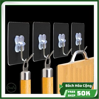 Miếng / Móc Dán Tường Chịu Lực Trong Suốt