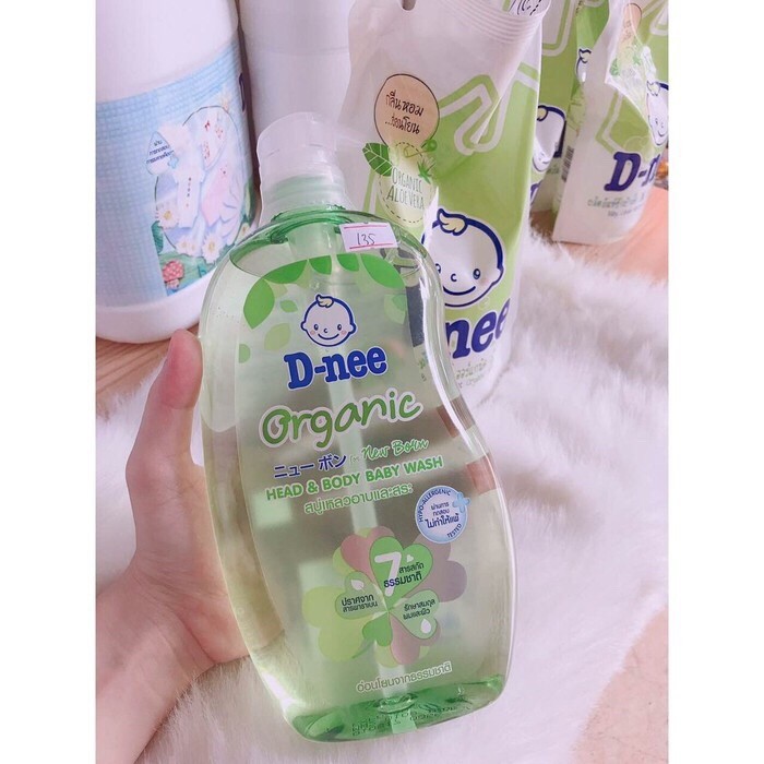 Sữa Tắm Gội Toàn Thân Dnee Pure Thái Lan 380ML - 1 Chai Sữa Tắm Chính Hãng Dnee