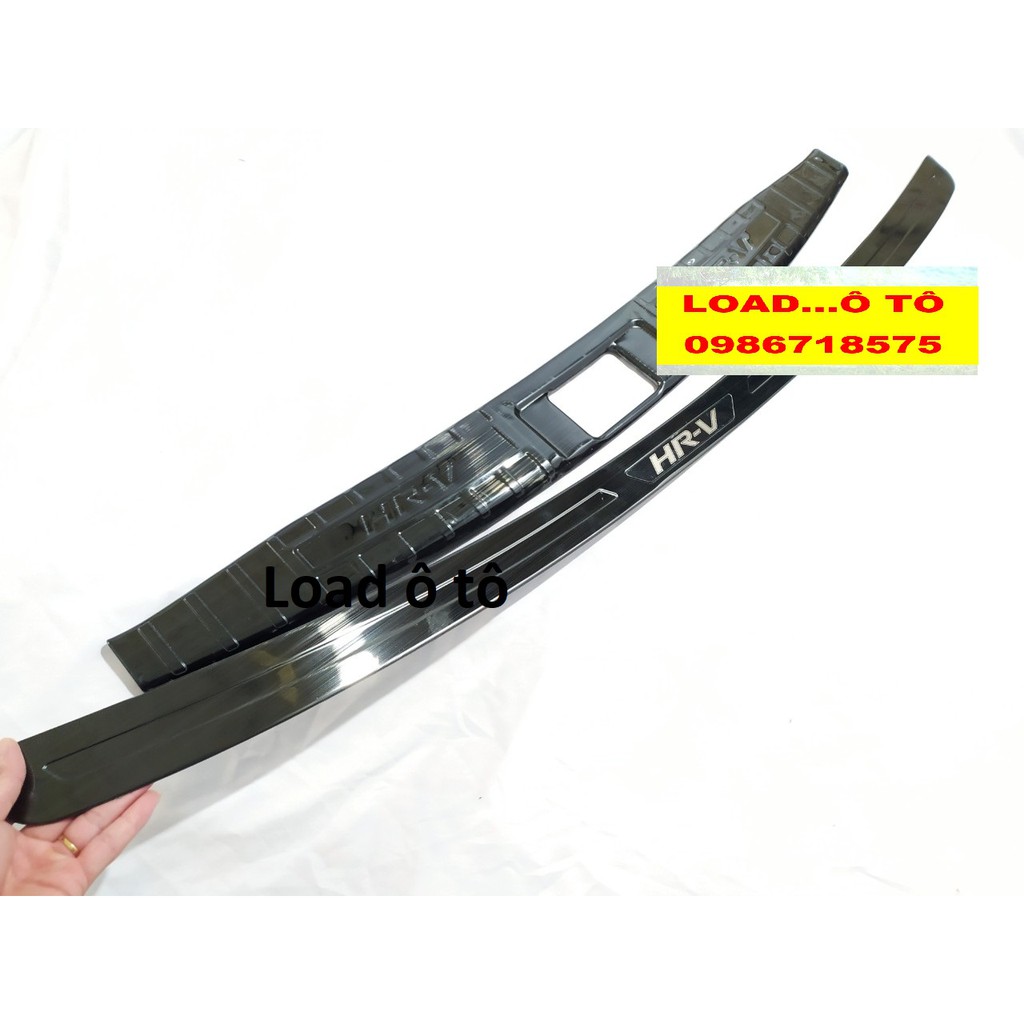 Ốp Bậc Cốp, Chống Trầy Cốp Xe Honda HRV Mẫu Titan Cao Cấp