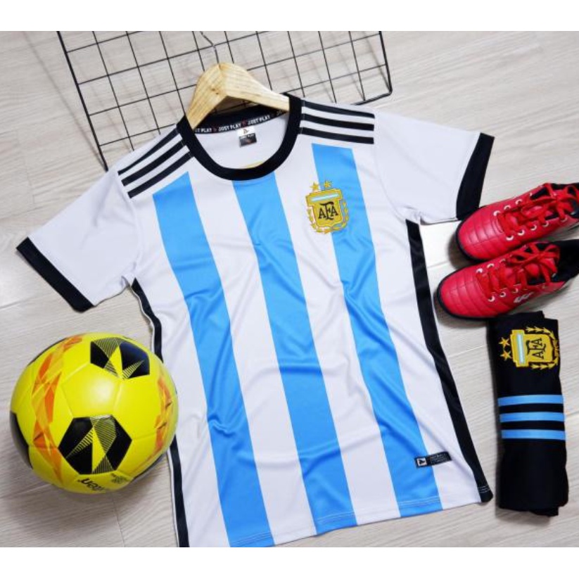 Quần Áo Bóng Đá Trẻ Em Đội Tuyển Argentina  Mùa Mới 2022