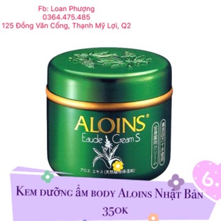 KEM DƯỠNG ẨM LÔ HỘI ALOINS - Made in Japan