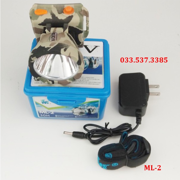 Đèn mini siêu sáng, đèn LED đội đầu ML2 công suất 25W