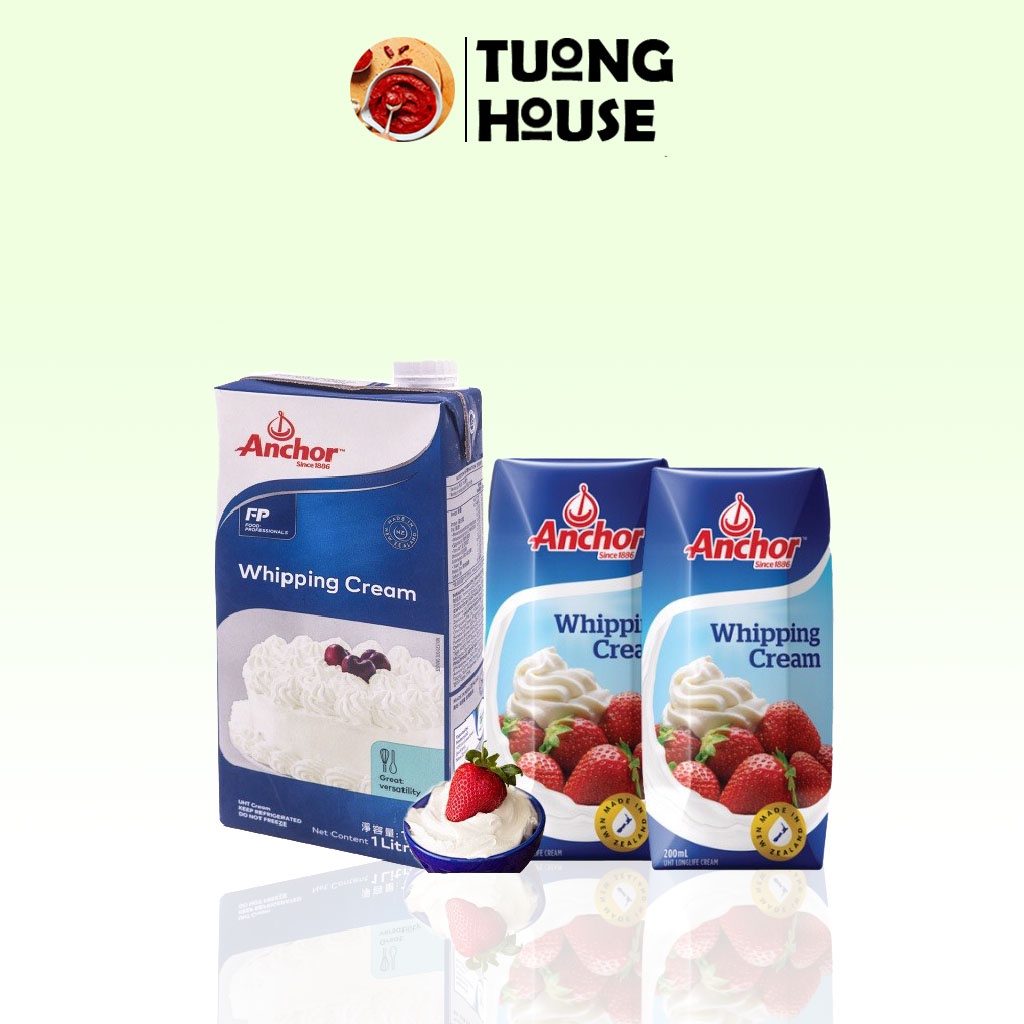 Kem sữa Whipping Cream Anchor 250ML/1L