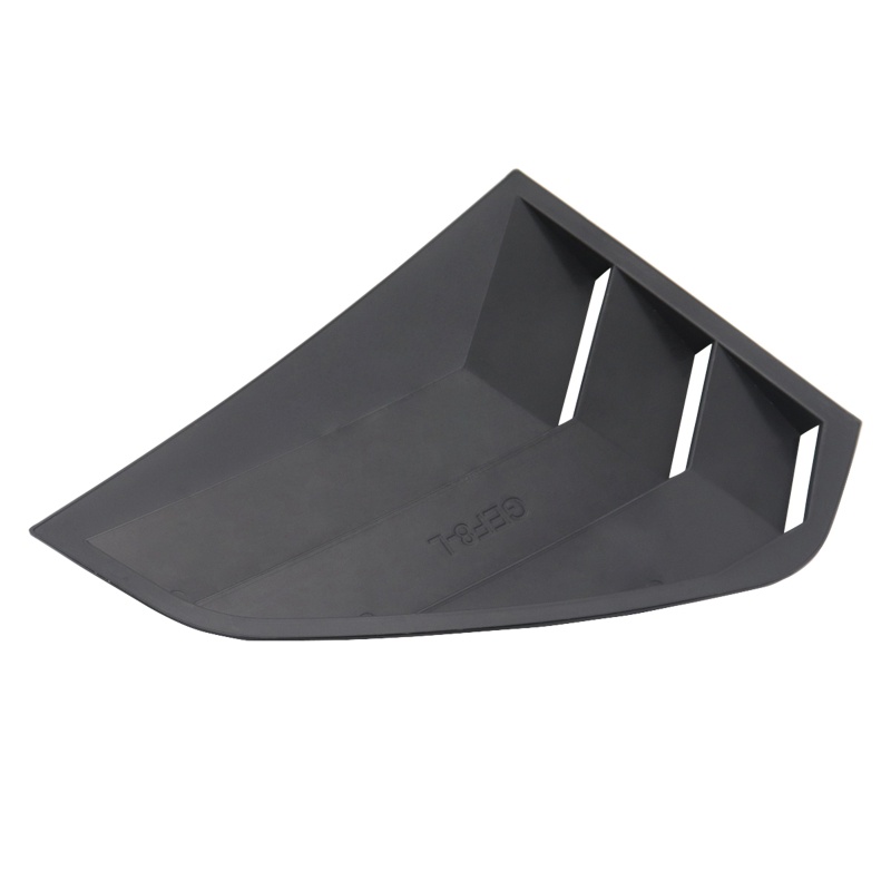 Set 2 Khung Nhựa Hình Tam Giác Màu Đen Bảo Vệ Lỗ Thông Gió Phía Sau Cửa Sổ Xe Hơi Golf8