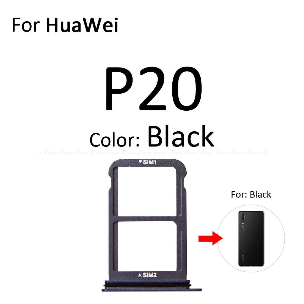 Khay Đựng Thẻ Nhớ micro sd / sim Cho huawei p20 pro lite