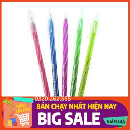 (FreeShip) set 5 cây Bút bi nến dài siêu đẹp