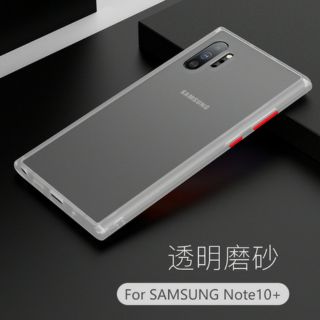 Note 10/ Note 10 plus - Ốp lưng Likgusviền màu lưng nhám