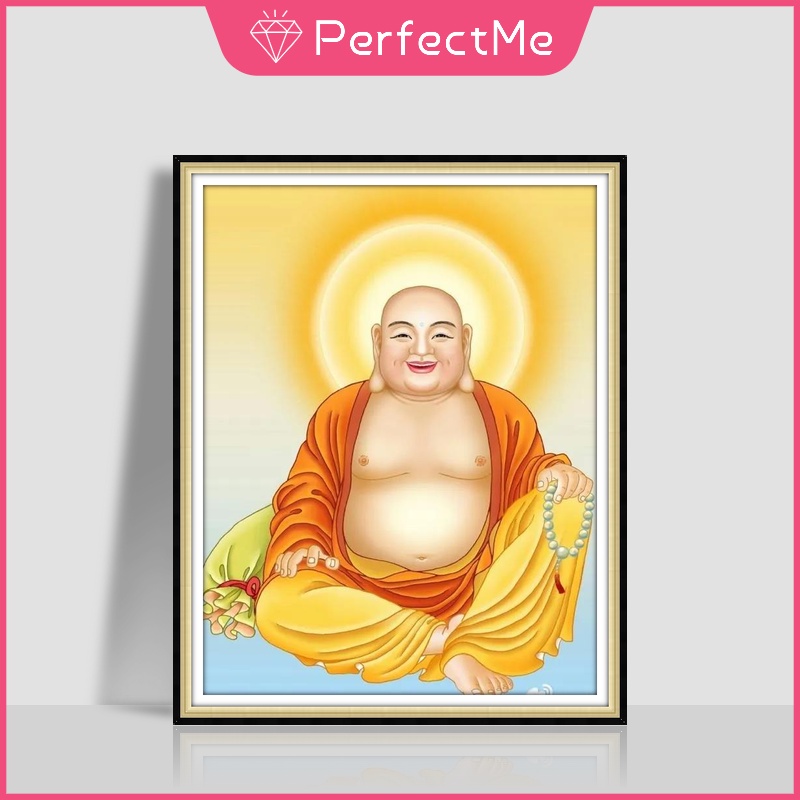 Bộ tranh đính đá 5D tự làm 30x40cm hình Đức Phật