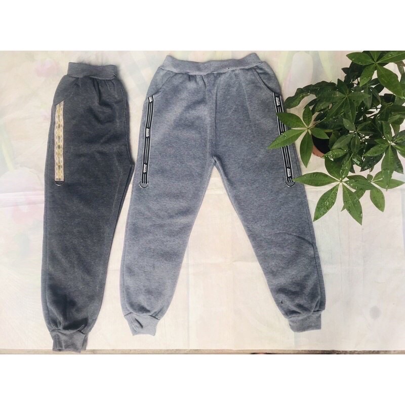 Quần nỉ bông cho bé size 15-30kg từ 3-10 tuổi