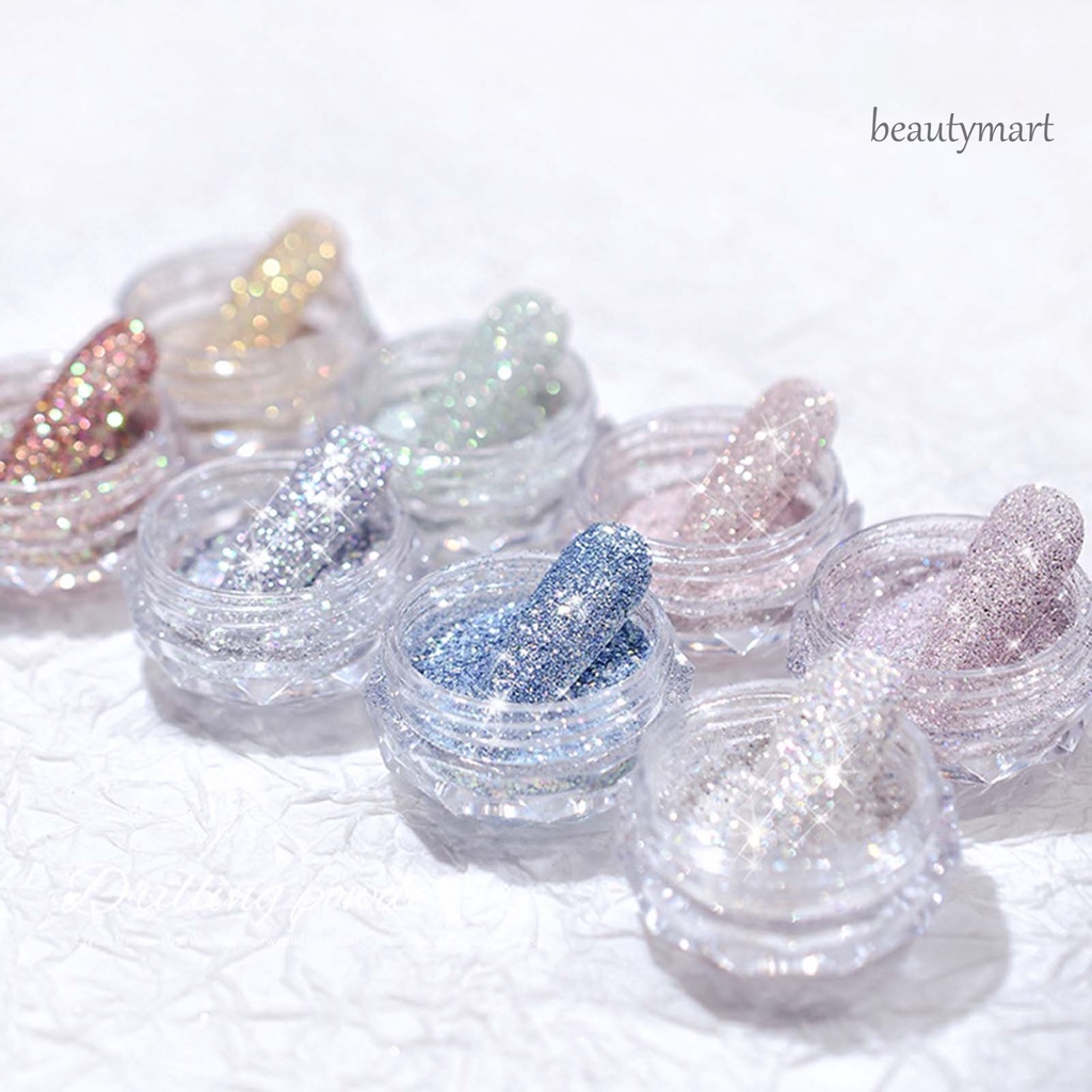 [Hàng mới về] Bột kim cương lấp lánh xinh xắn dùng trang trí móng tay đẹp mắt DIY