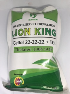 Phân bón lá Lion King ( Gelfol 22-22-22 + TE)